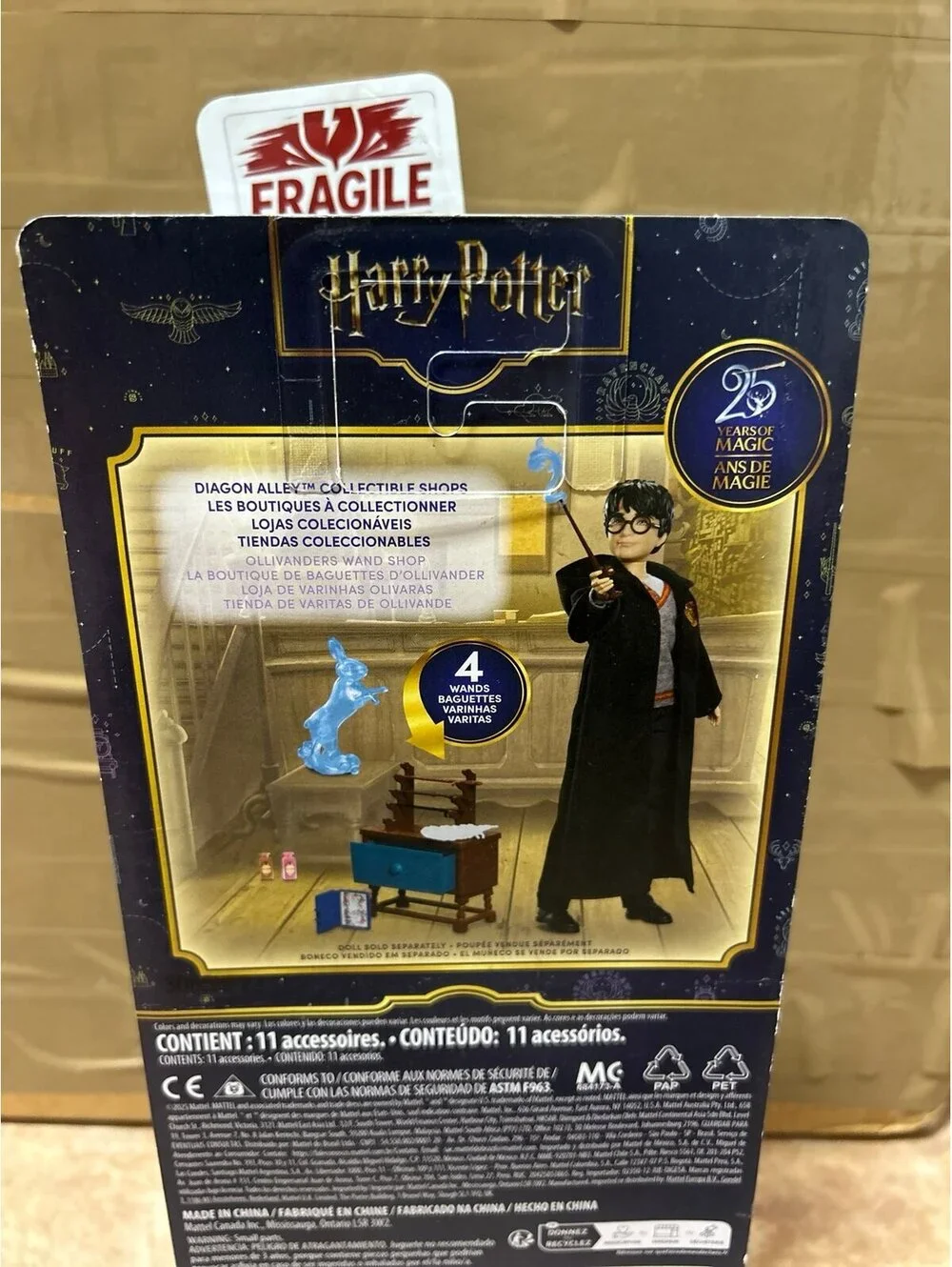 Harry Potter Ollivanders Wand Shop Diagon Alley Collectible Shop NEW